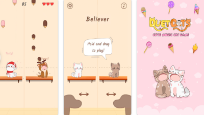 Duet Cats: Cute Popcat Music